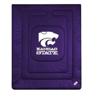  Kansas State Wildcats NCAA Locker Room Collection Bed 
