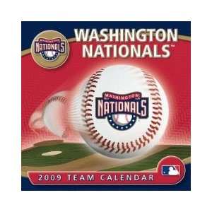  WASHINGTON NATIONALS 2009 MLB Daily Desk 5 x 5 BOX 