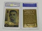 2003 MERRICK MINT LASER LINE ALBERT PUJOLS 23 KARAT GOLD GEM MINT 10