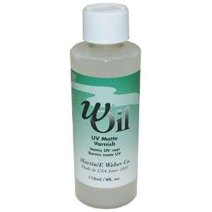  wOil 118ml Water Mixable Matte Varnish Arts, Crafts 