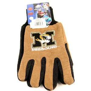   Missouri Mizzou Tigers The Grip Two Tone Sport Utility Gloves