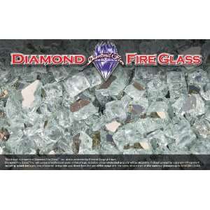 Titanium Reflective Nugget Diamond Fire Glass 60 Pound 