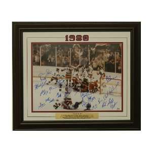  1980 US Olympics Miracle on Ice 16x20 autographed, signed 