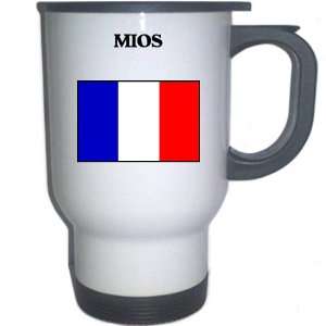  France   MIOS White Stainless Steel Mug 