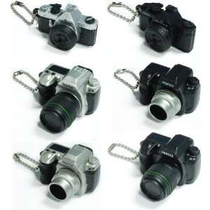  Pentax Capsule Mini Camera Keychains Set Of 6 Toys 