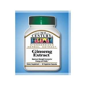  Ginseng Extract   200 Vegetarian Capsules Health 