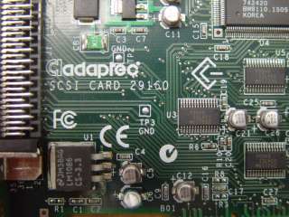 Adaptec SCSI LVD/SE Controller Card 29160 1809606 04  