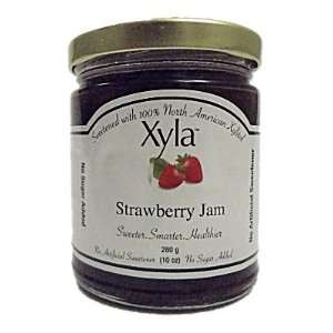 Xyla Brand Strawberry Xylitol Jam  Grocery & Gourmet Food