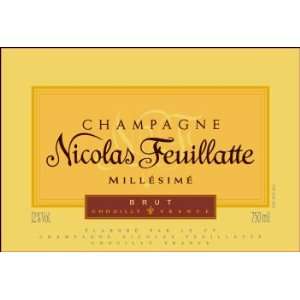  2004 Nicolas Feuillatte Brut Millesime 750ml Grocery & Gourmet Food