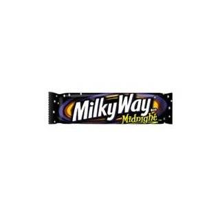 Milky Way Midnight Dark Single Candy, 1.76 oz bars (Pack of 24 