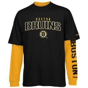  Reebok Boston Bruins Faceoff Option 3 In 1 T Shirt Set 