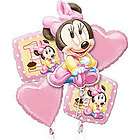 Minnie Mouse 1st Birthday Foil Balloon Bouquet 5ct