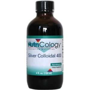  Silver Colloidal 400 ppm, liquid 4 Ounces Health 