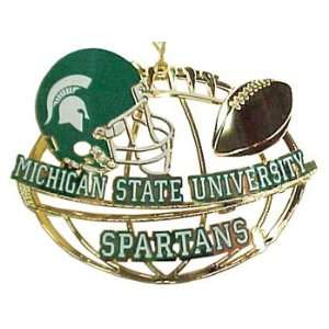  Michigan State Spartans Football Ornament Sports 