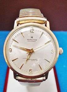 Vintage Hamilton Masterpiece 10k Gold Filled Case Watch  