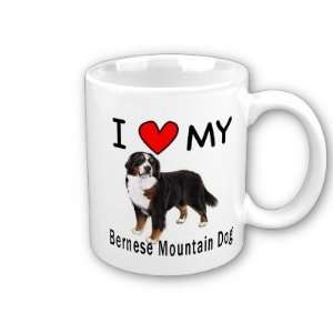  I Love My Bernese Mountain Dog Coffee Mug 
