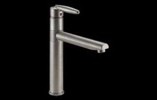 Delta Grail 185LF SS Kitchen Faucet   Stainless Steel   Authorized 