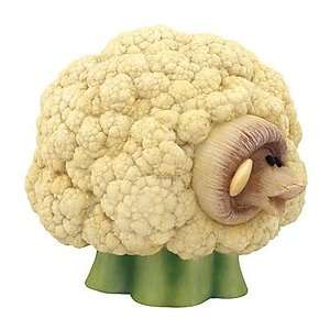  Cauliflower Sheep Money Bank Home Grown A6063 Enesco