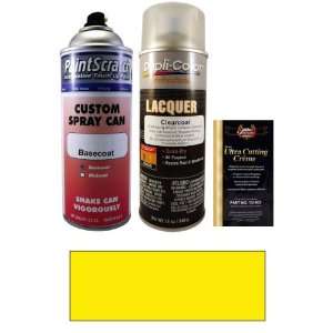  Oz. Vivid Yellow Spray Can Paint Kit for 1991 Hyundai All Models (IA