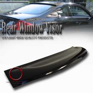 Infiniti G35 Coupe 2DR Rear Window Sun Visor Deflector  