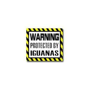  Warning Protected by IGUANAS   Window Bumper Laptop 