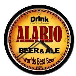  ALARIO beer and ale wall clock 