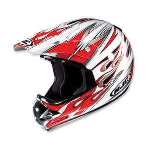  HJC CS X4 Burn Motocross Full Face Helmet XX Small  Red 