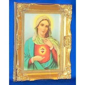  Immaculate Heart of Mary   9 x 7 picture frame 