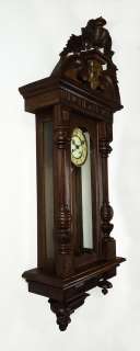 Antique German wall clock at 1880 / 1900  