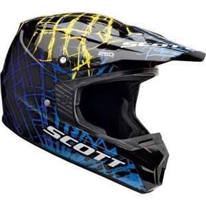  Scott 250 Implode Helmet Blue/Black