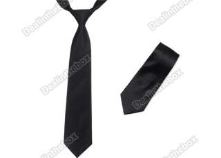 New Mens Solid Color Jacquard Woven Silk Twill Stripe Tie 