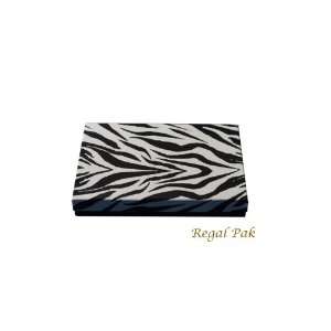  Regal Pak One Piece Zebra Texture Cotton Filled Box 8 1/8 