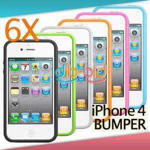 Silicone Bumper Frame Case Cover for iPhone 4G/4TH  