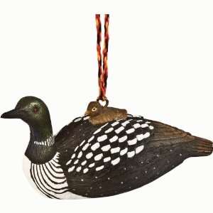 Loon and Chick Ornament 