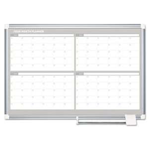  MasterVision Grid Planning Board, 36x48, 2x3 Grid, White 