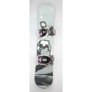  Used 5150 Shooter Snowboard with LTD Kids Small Bindings 