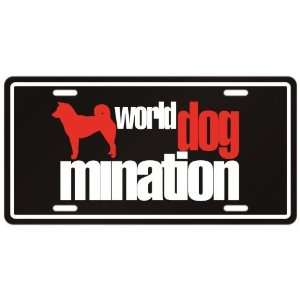  New  Shiba Inus  World Dog   Mination  License Plate 