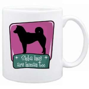  New  Shiba Inus Are Human Too  Retro  Mug Dog