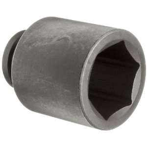   Socket, 6 Points Deep, 3 3/4 Overall Length, Industrial Black Finish