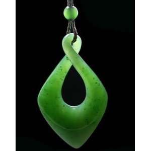  Maori Style Jade Pendant (HNW 3060) Jewelry