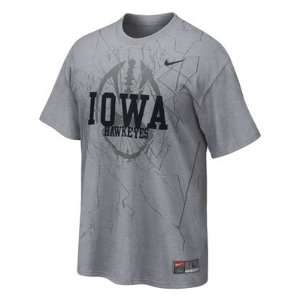  Iowa Hawkeyes Adult Football Practice T Shirt Sports 