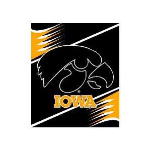    Iowa Hawkeyes 50x60 Royal Plush Blanket Throw