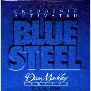  Dean Markley Electric Guitar Blue Steel Extra Light, .008 