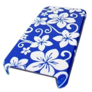  Apple iPhone 4 4g Blue Hawaiian Flower Design AT&T Verizon 
