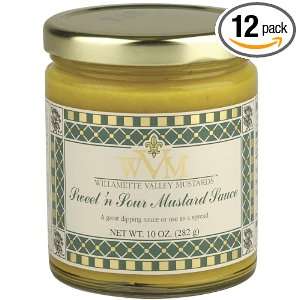 Willamette Valley Mustards And Marinades Sweet n Sour Mustard, 10 