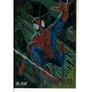  1995 Fleer Ultra Marvel Spider Man Golden Web Card #7 