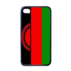  Malawi Flag Black Iphone 4   Iphone 4s Case Office 