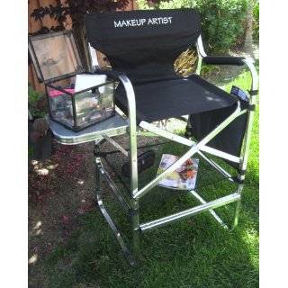 CLOSEOUT UNIQUE MAKE UP ARTIST HEAVY DUTY Tall Chair  w/ Side 
