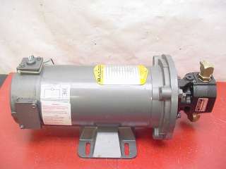 John Barnes Hydraulic Pump W/ 90VDC 1/2HP Baldor Motor  