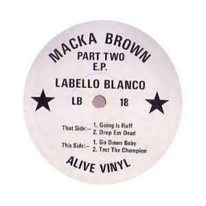  MACKA BROWN / PART TWO EP MACKA BROWN Music
